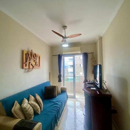 Apto A 50M Da Praia, Com Ar Condicionado, Wifi , Portaria 24H Praia Grande  Kültér fotó