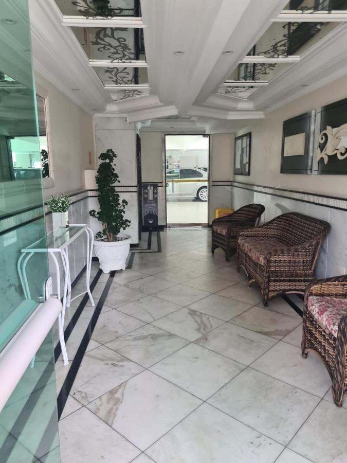 Apto A 50M Da Praia, Com Ar Condicionado, Wifi , Portaria 24H Praia Grande  Kültér fotó