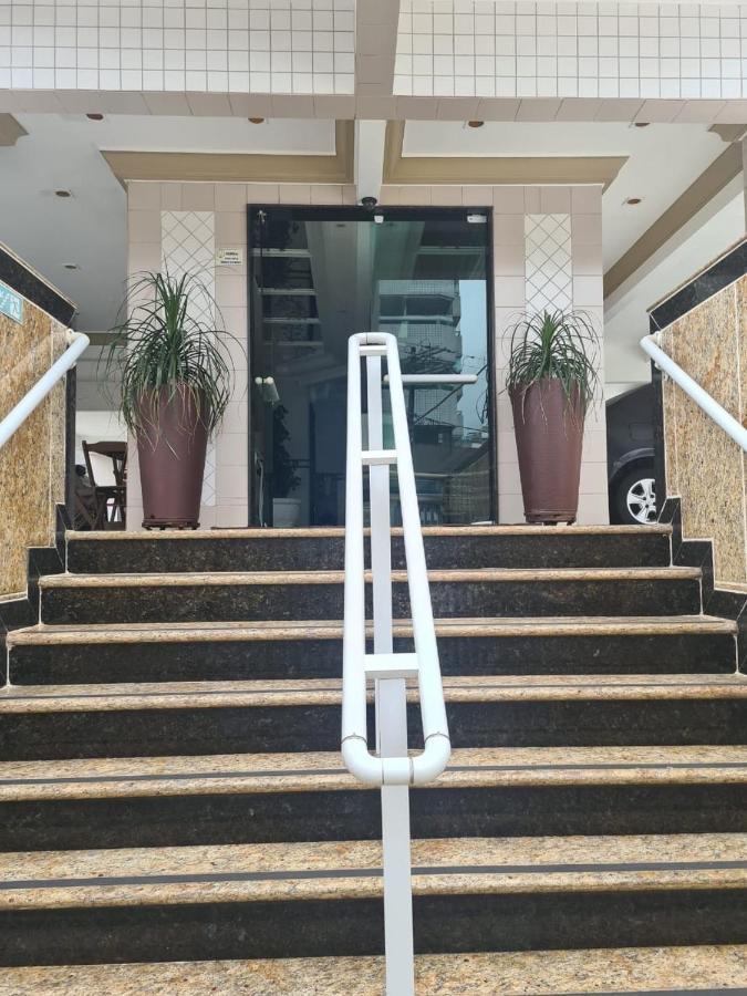 Apto A 50M Da Praia, Com Ar Condicionado, Wifi , Portaria 24H Praia Grande  Kültér fotó