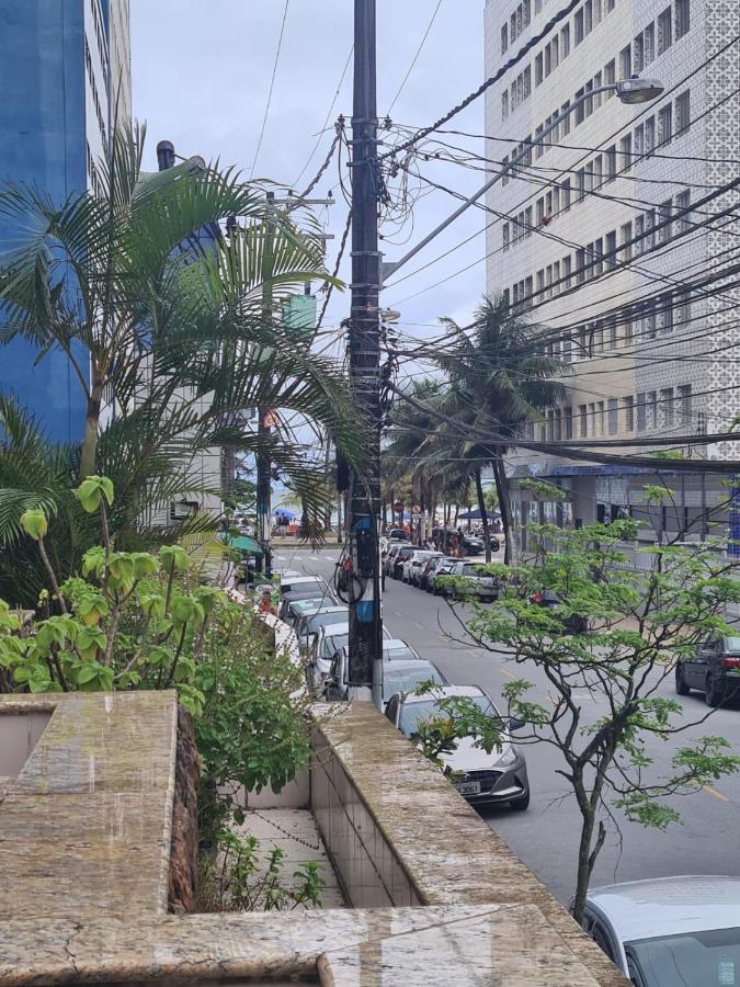 Apto A 50M Da Praia, Com Ar Condicionado, Wifi , Portaria 24H Praia Grande  Kültér fotó