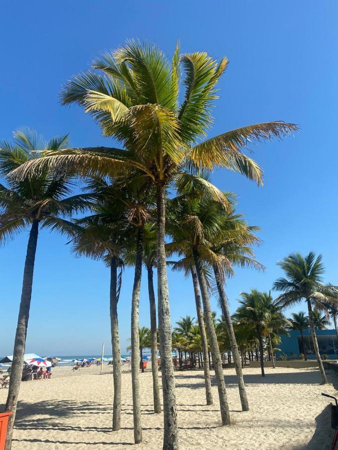 Apto A 50M Da Praia, Com Ar Condicionado, Wifi , Portaria 24H Praia Grande  Kültér fotó