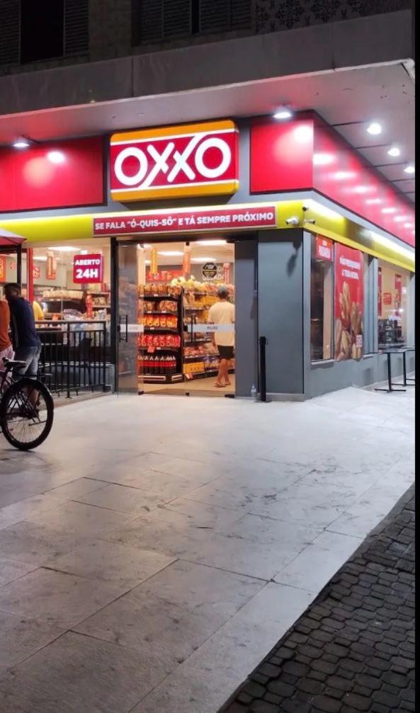 Apto A 50M Da Praia, Com Ar Condicionado, Wifi , Portaria 24H Praia Grande  Kültér fotó